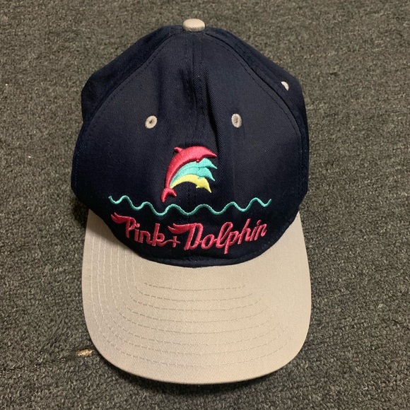 “Pink+Dolphin” dad hat - Picture 1 of 4